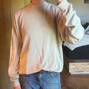 Casual Beige Sweater